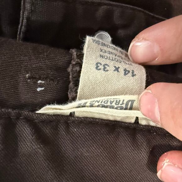 Duluth Trading Co Women's DuluthFlex Fire Hose Relaxed Fit Pants Brown 14 - Picture 5 of 9